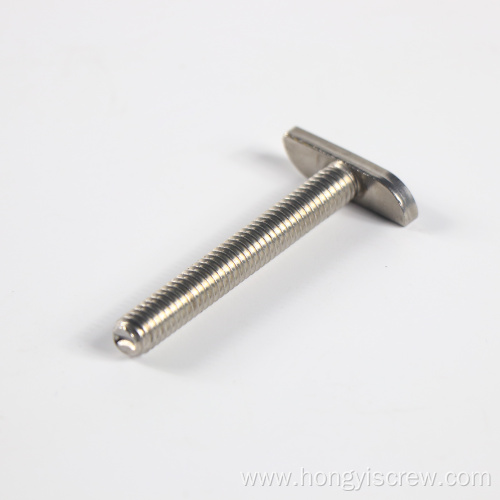 Stainless steel metric square head t slot bolts